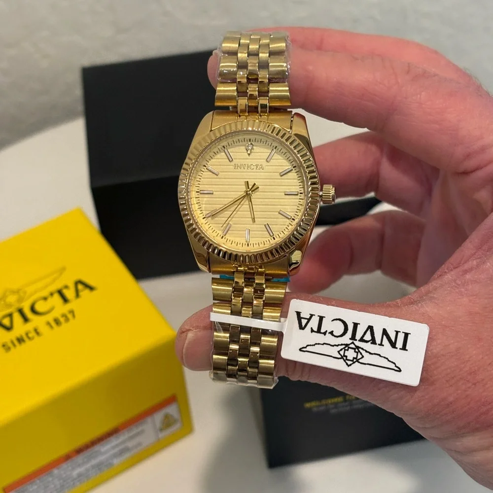 Invicta Celestial Somerset Men's Watch - 36mm, Gold NWT